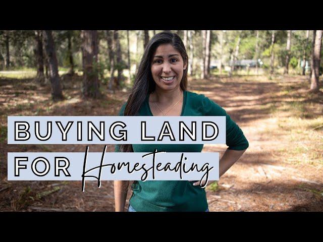 How to Buy Land for Homesteading