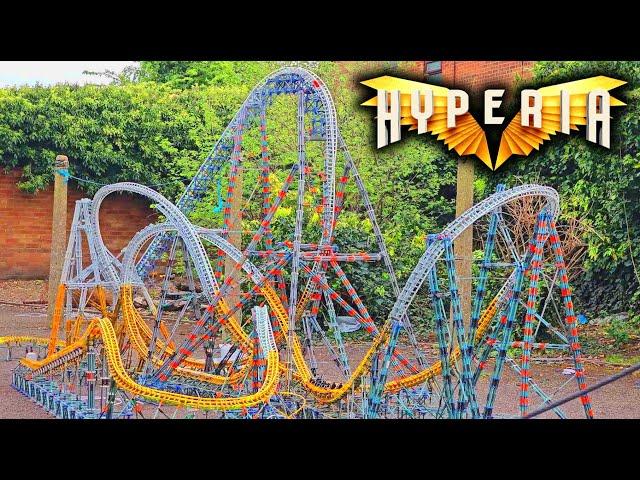 I Built HYPERIA Out of K'nex - UK's TALLEST and FASTEST Roller Coaster Recreation