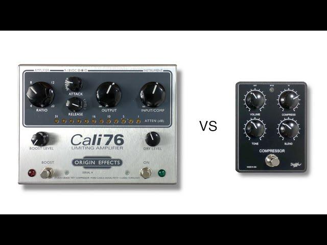 Shnobel Tone Optical Compressor vs Origin Effects Cali76