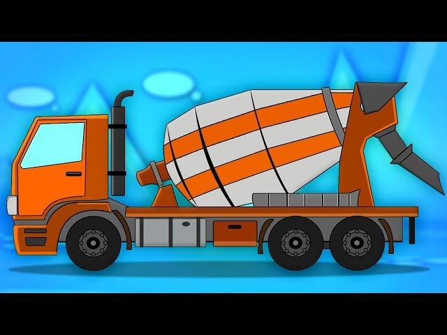 máy trộn bê tông | sự hình thành và sử dụng | Concrete Mixer Truck Formation