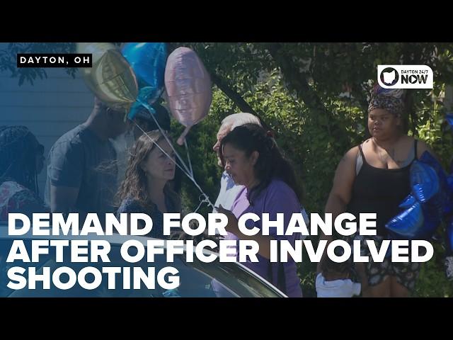 Dayton community and leaders call for change after an officer involved shooting