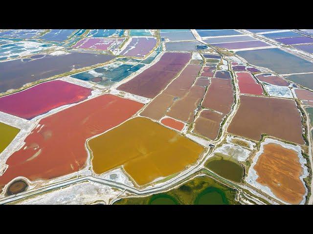 Colorful Yuncheng Salt Lake