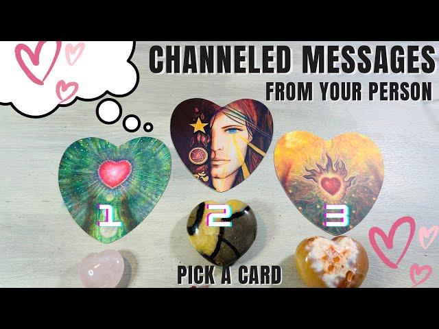 Channeled Messages from Your Person!   Pick A Card Tarot Card Reading