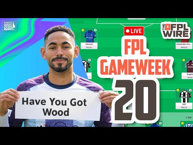 FPL Gameweek 20 Pod | The FPL Wire | Fantasy Premier League Tips 2024/25