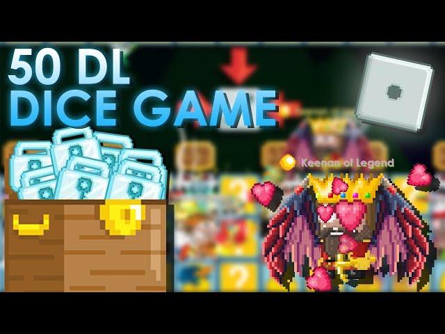 50 Diamond Lock Dice Game Giveaway! - Growtopia