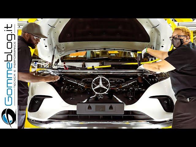 Mercedes EQS SUV PRODUCTION  USA Alabama Factory Plant