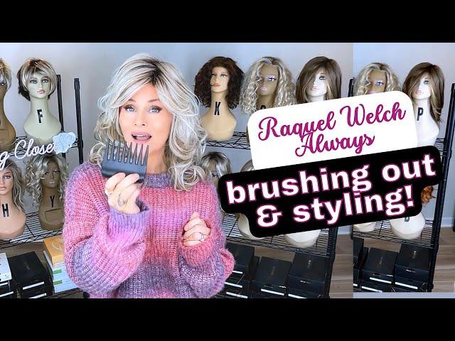 ️Raquel Welch ALWAYS Wig️GET TO KNOW this style & fibers!️BRUSH IT OUT & STYLE IT!