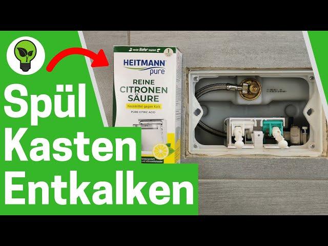 Spülkasten Entkalken  ULTIMATIVE ANLEITUNG: Wie Geberit WC & Unterputz Toilettenspülung Reinigen???