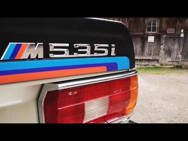 BMW E12 M535i Resedagrün