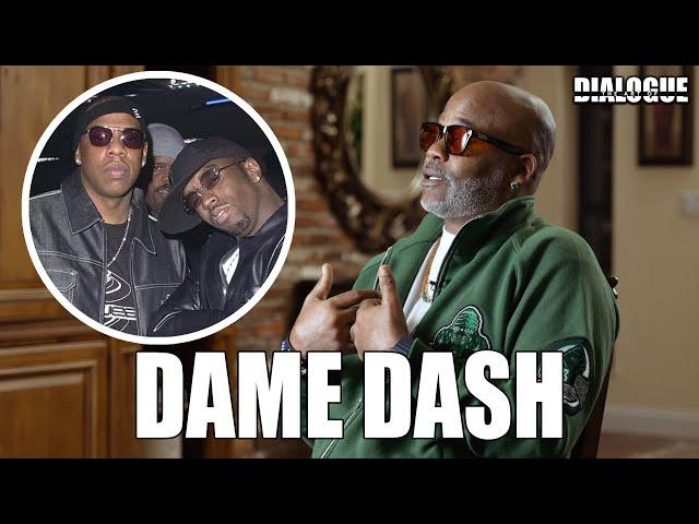 Dame Dash Says Diddy Was Killing Jay-Z Before His Ideas & Says Every Idea At Roc-A-Fella Was His.