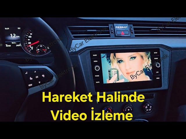 Volkswagen Passat B8.5 İmpression Hareket Halinde Video İzleme, Gizli Özellik Açma İzmir ByCar Elek.