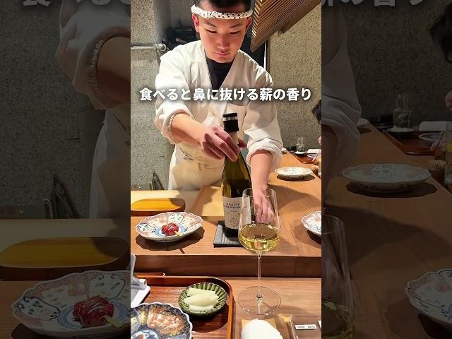 A yakitori restaurant in the back of a parking lot in Akasaka that has a one-year waiting list fo...