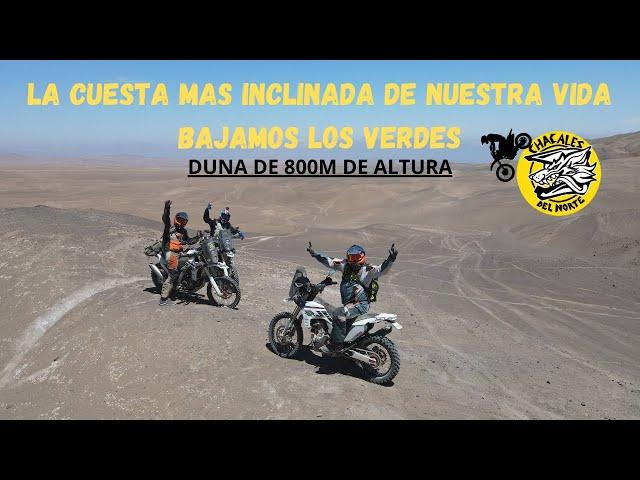 Increíble bajada: Duna de 800 metros