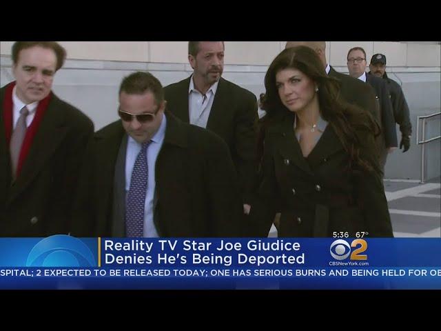 Reality TV Star Joe Giudice Denies He's Being Deported