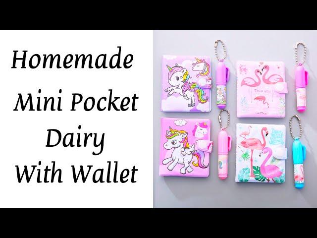 How to make unicorn diary / DIY unicorn notebook / paper craft / DIY notebook / school craft / Mini