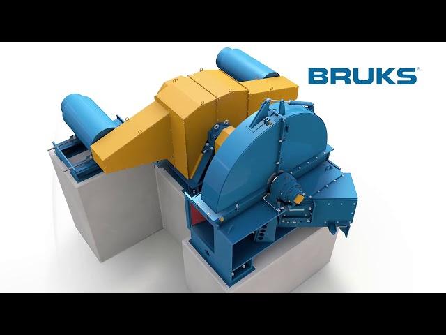 Bruks Siwertell Disc Chipper