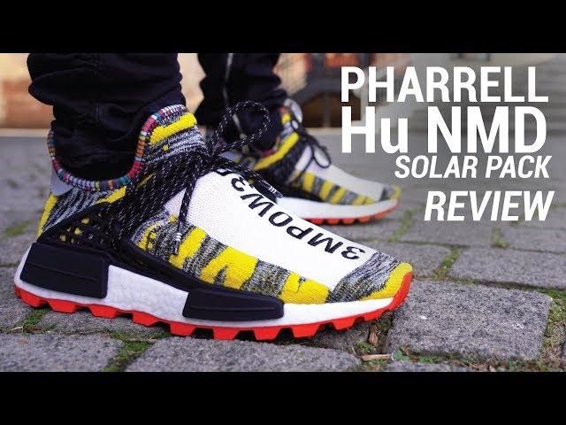 PHARRELL ADIDAS HU NMD TRAIL SOLAR REVIEW & GIVEAWAY!