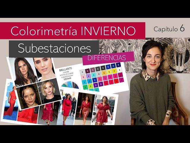 6| COLORIMETRÍA INVIERNO | SUBESTACIONES BRILLANTE, FRÍA Y OSCURA | PALETAS DE COLOR | JOANA PATIKAS