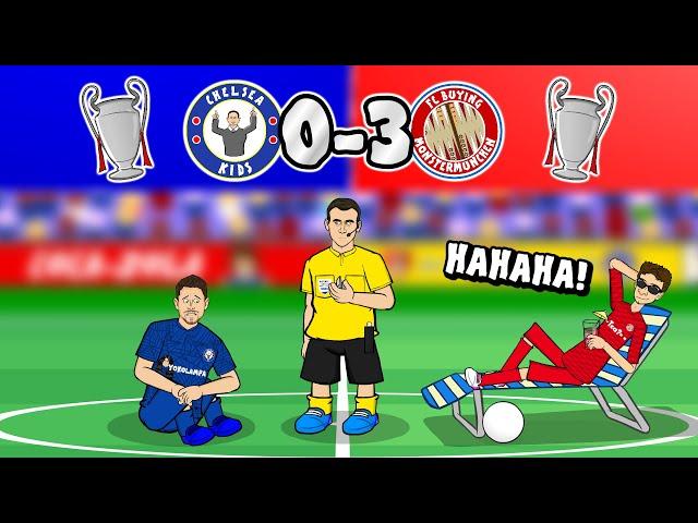 BAYERN BATTER CHELSEA! 0-3 (Champions League 2020 Last 16 Bayern Munich Parody Goals Highlights)