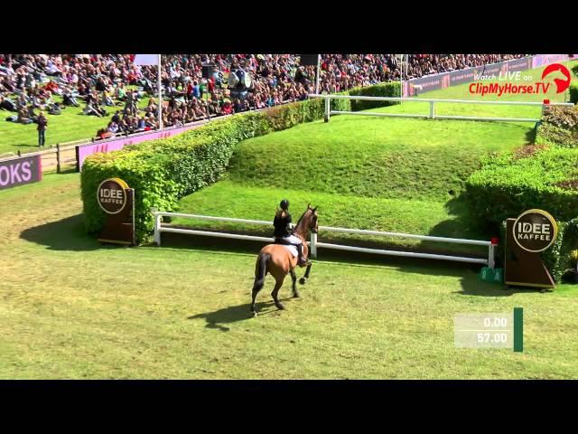 Deutsches Spring- und Dressur Derby 2015 - Janne Meyer mit Cellagon Anna