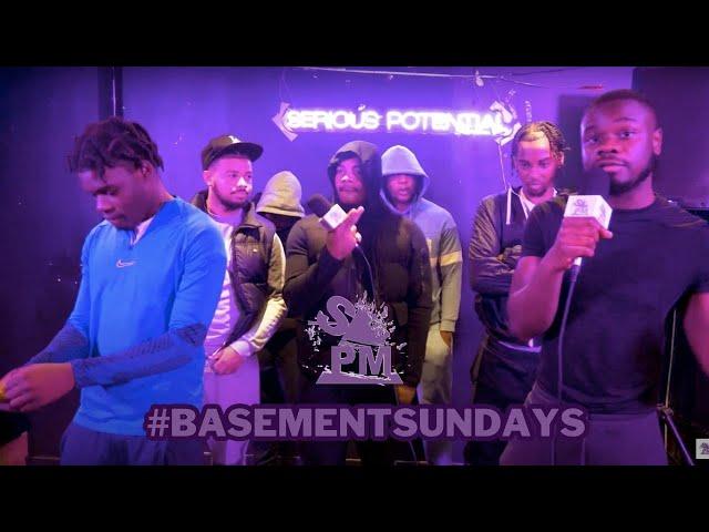 Don't Talk Ent. (Revs, Nilez, Ej, Zed) #BASEMENTSUNDAYS Cypher | Serious Potential