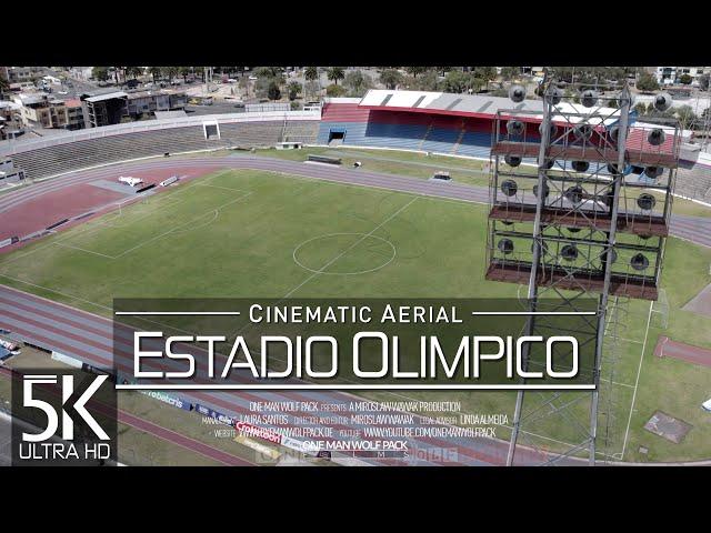 【5K】 Centro Deportivo Olmedo  Estadio Olimpico de Riobamba | ECUADOR 2023 Cinematic Aerial™ Drone