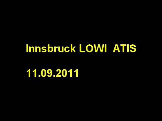 Innsbruck ATIS LOWI