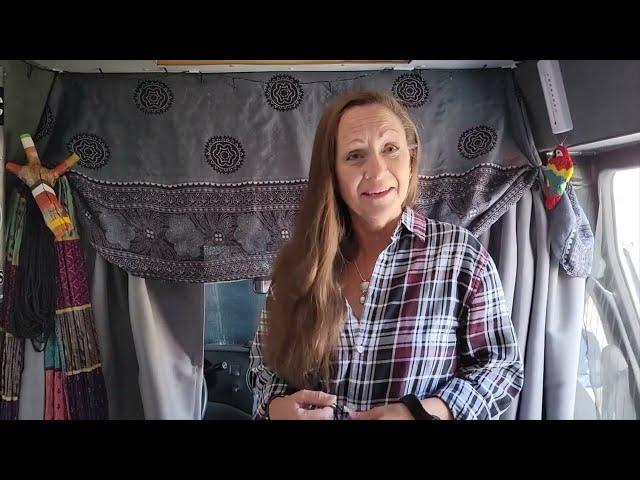 Solo Woman Living in a Ford Van TOUR