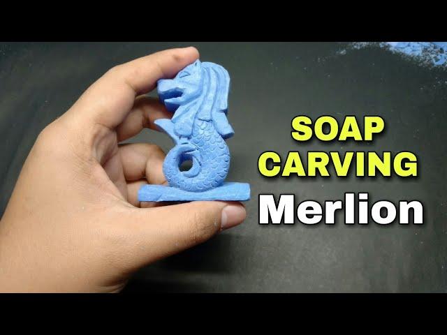 How to make a soap carving Merlion