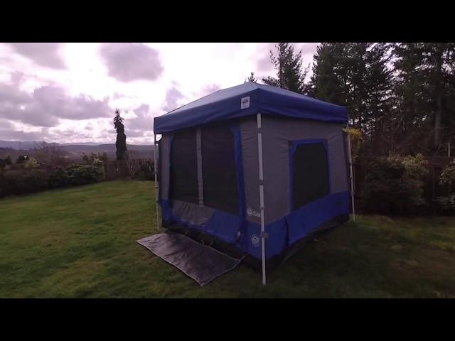 E-Z Up Camping Cube and Disc-O-Bed XL