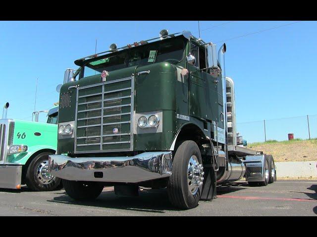 D. Viss Cattle's 1953 Bullnose Kenworth -- Desert Diesel Nationals Chandler, Arizona 4-15-23