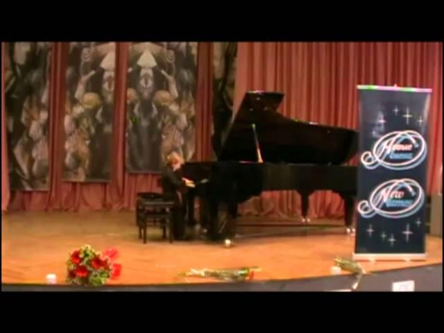 C.P.E.Bach. Fantasie. V.Tebenihin. Variations. Artemy Sokolovsky, 6 years old