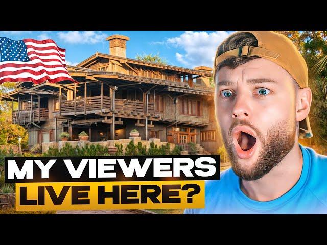 Reacting to MY VIEWERS American Houses!