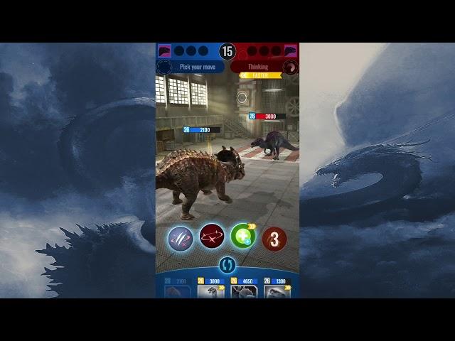 High Flyers Tag Team vs Kaijufanatic2001 - Jurassic World: Alive (IOS)