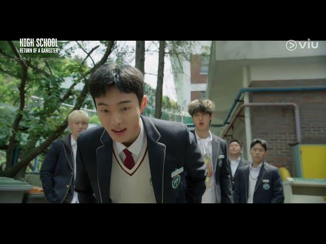 Yoon Chan Young Fights the Bullies | High School Return of A Gangster EP 2 | Viu [ENG SUB]