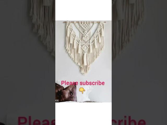 #shorts #OMG  Itne amazing macrame wall hanging #DIY craft with Silviya