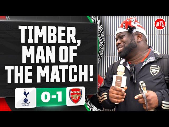 Timber The Man Of The Match! (Kelechi) | Tottenham 0-1 Arsenal