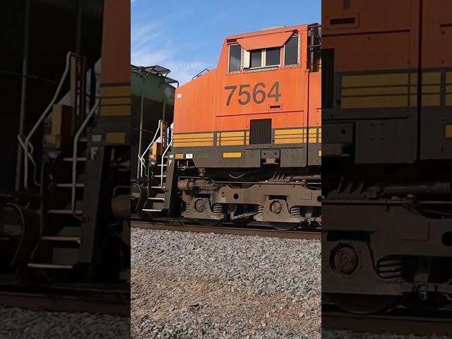 BNSF Train Rolling by the Waves of Beautiful Lake Minnetonka, Wayzata, MN #bnsf #train #railway
