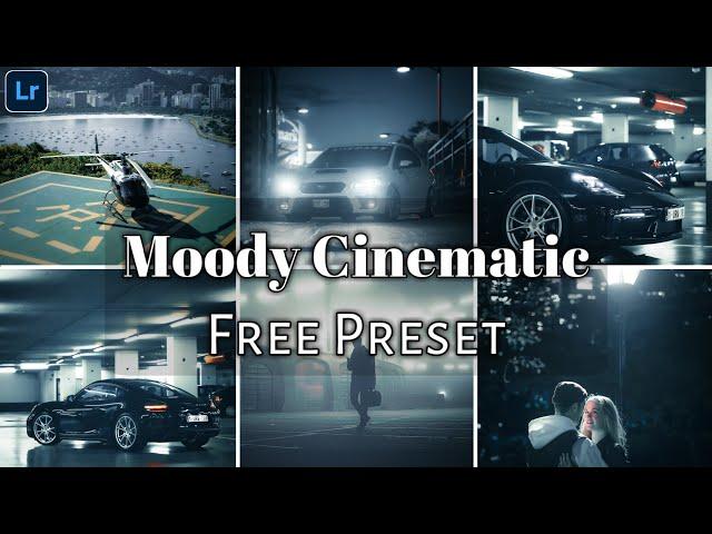 Moody Cinematic Free Preset | Free Lightroom Mobile Preset | Cinematic Lightroom Tutorial |