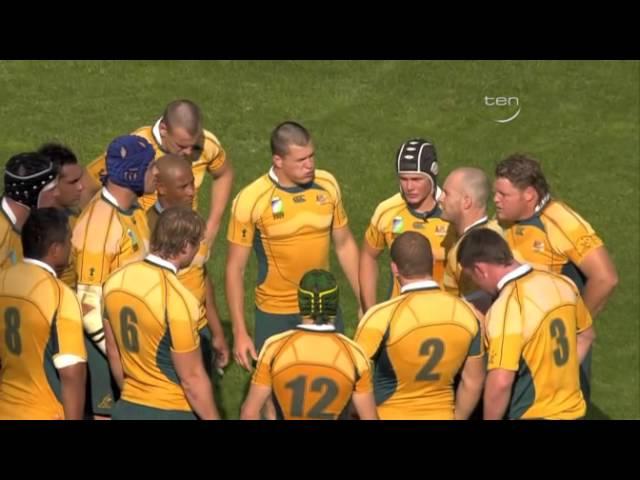 Rugby 2007. Quarterfinal. Australia v England