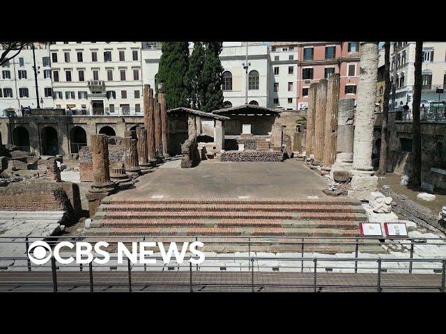 Site where Julius Caesar is believed to have been killed opens to the public