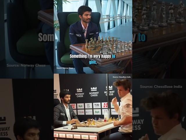 World Champion Gukesh's Manifestation before the Epic Clash️#chess #gukesh #magnuscarlsen #shorts