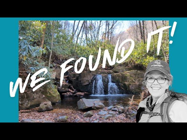 We Found it!!! Middle Prong to Indian Flats Falls in the Smokies