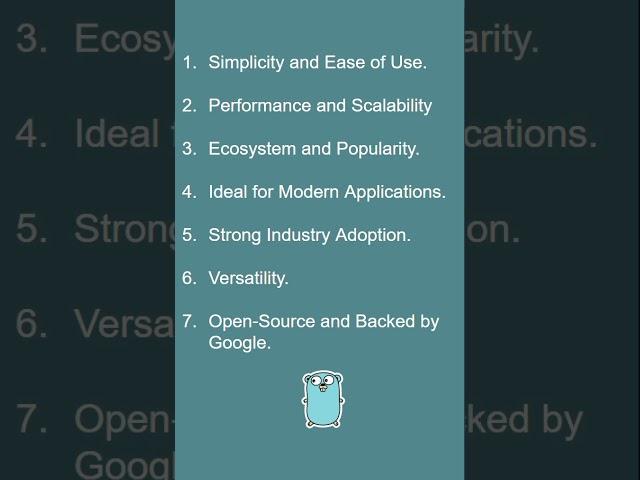 Why should you learn Golang in 2025 ?