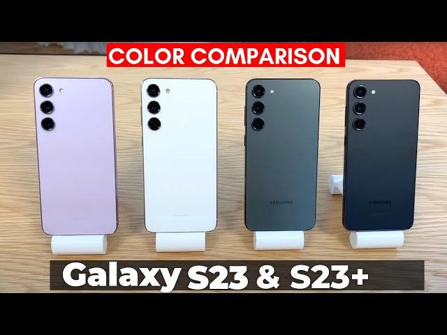 Samsung Galaxy S23 | S23+ Color Comparison!