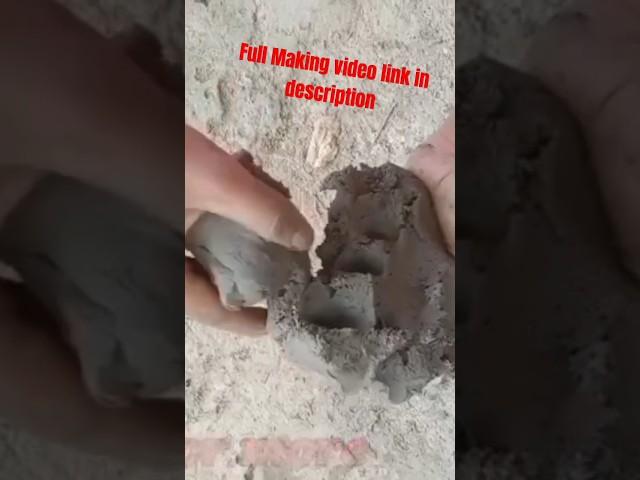 How to make Clay from dirty soil#shorts#ytshorts#shortvideo