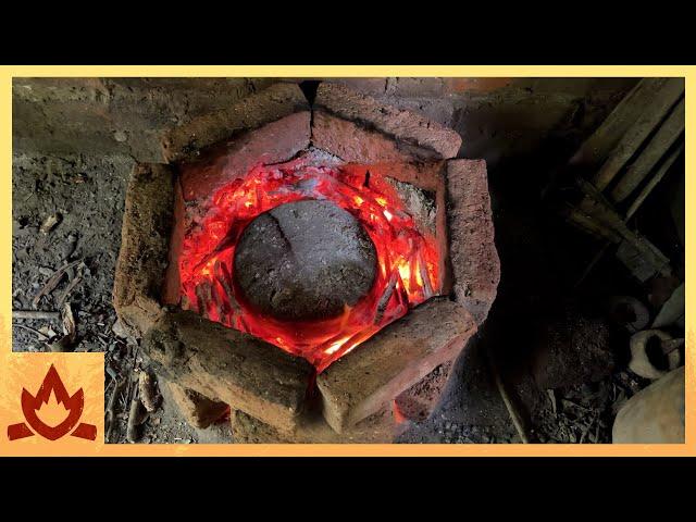 Primitive Technology: Making Charcoal in a Closed Pot