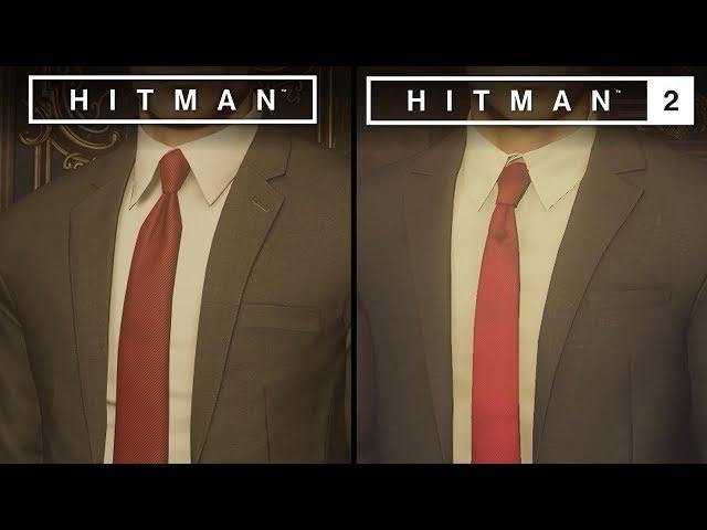 Hitman 2 vs Hitman | Direct Comparison