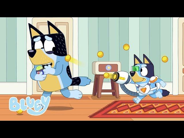 Bandit's Best Moments!  | Best Bluey Games to Play with Dad | Bluey