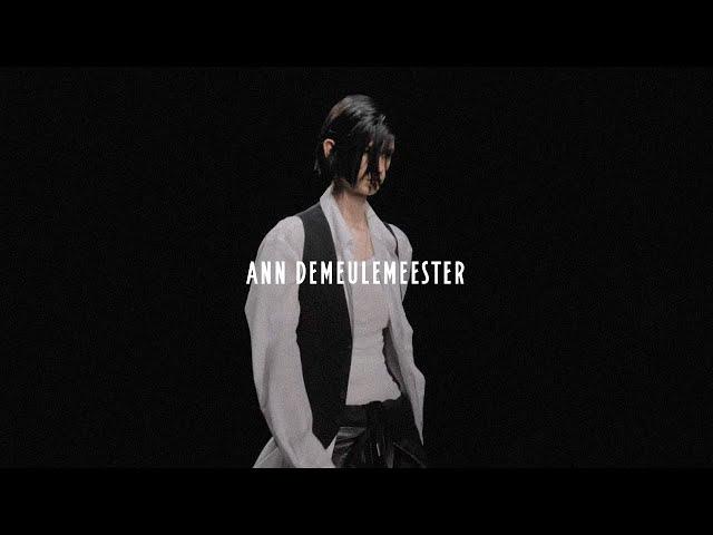 ANN DEMEULEMEESTER SPRING / SUMMER 2024 SHOW